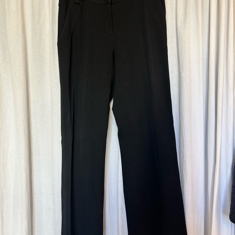 Etcetera Black High-Rise Wide Leg Trousers